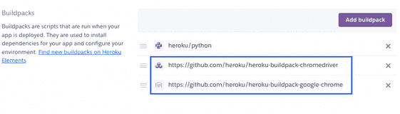 heroku buildpacks